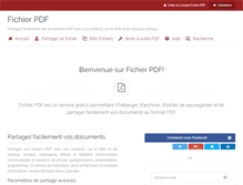 Tablet Screenshot of fichier-pdf.fr